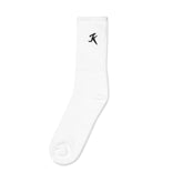 White Classic Crew Socks